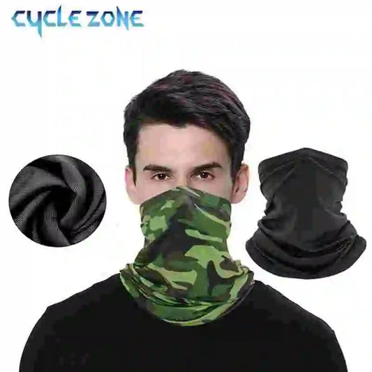 Mountain biking snood perfect for full face helmet