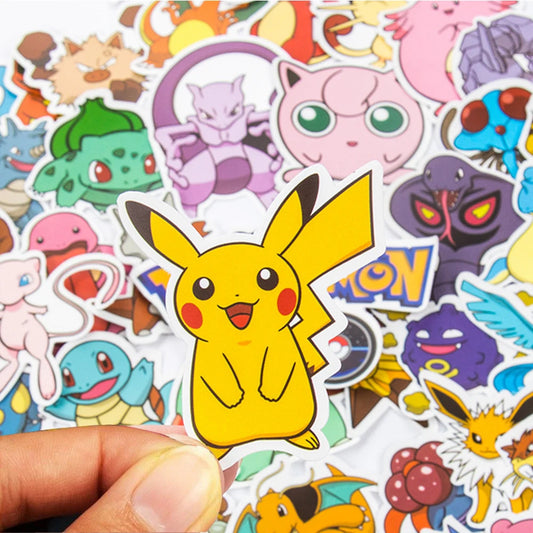 Mountain bike Pokémon stickers