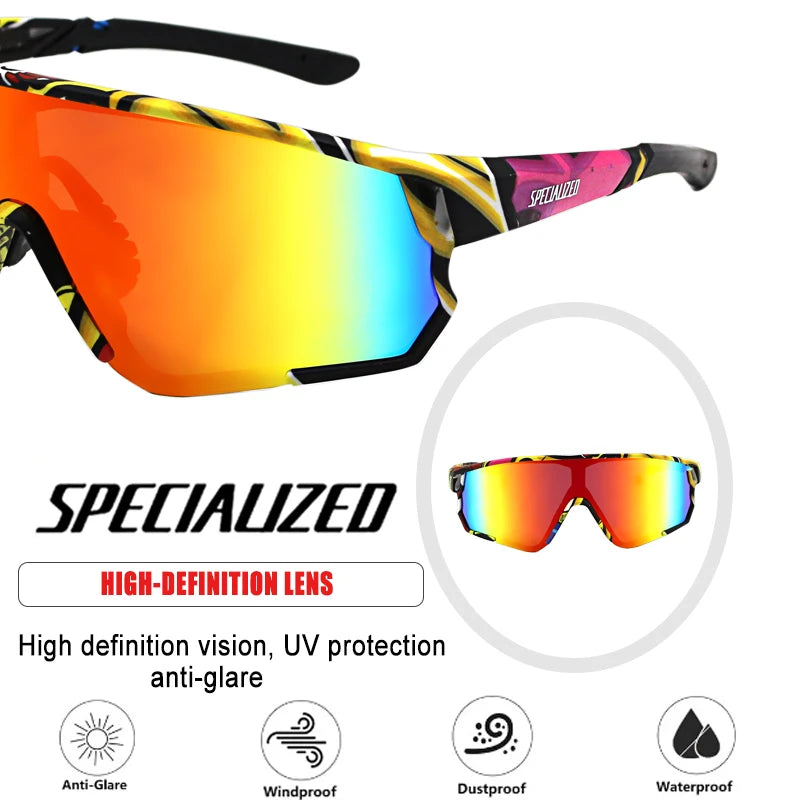 Mountain biking glasses