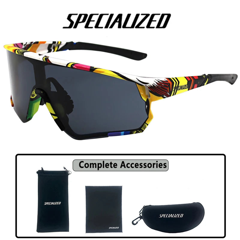 Mountain biking glasses