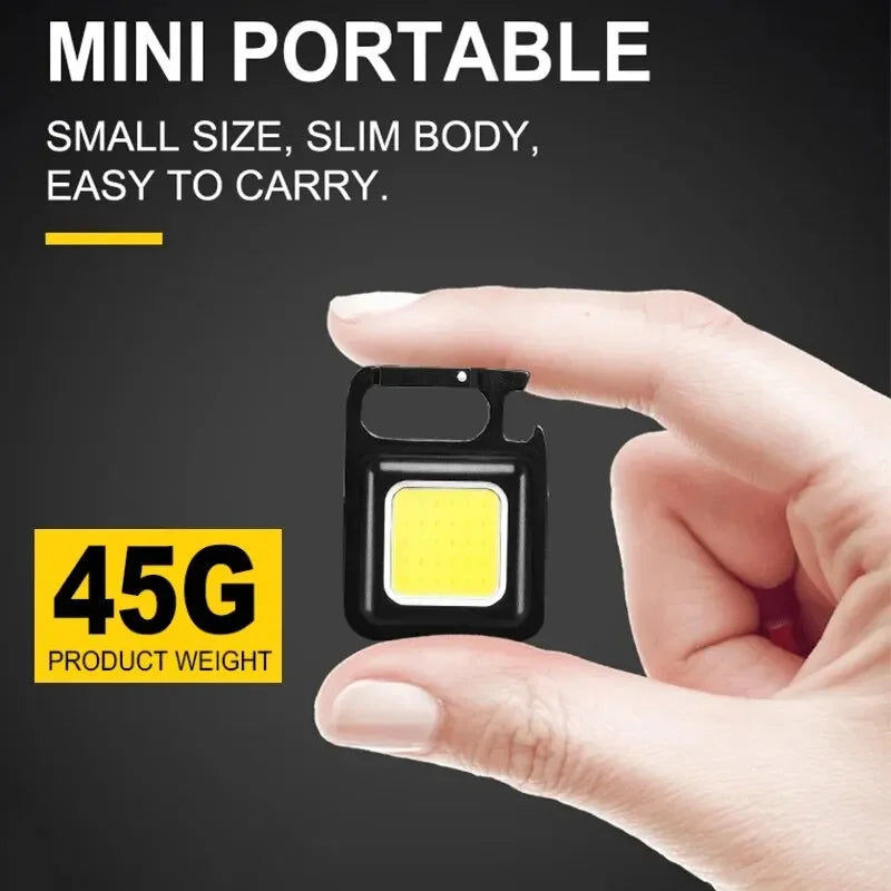 Mini Protable Flashlight Keychain