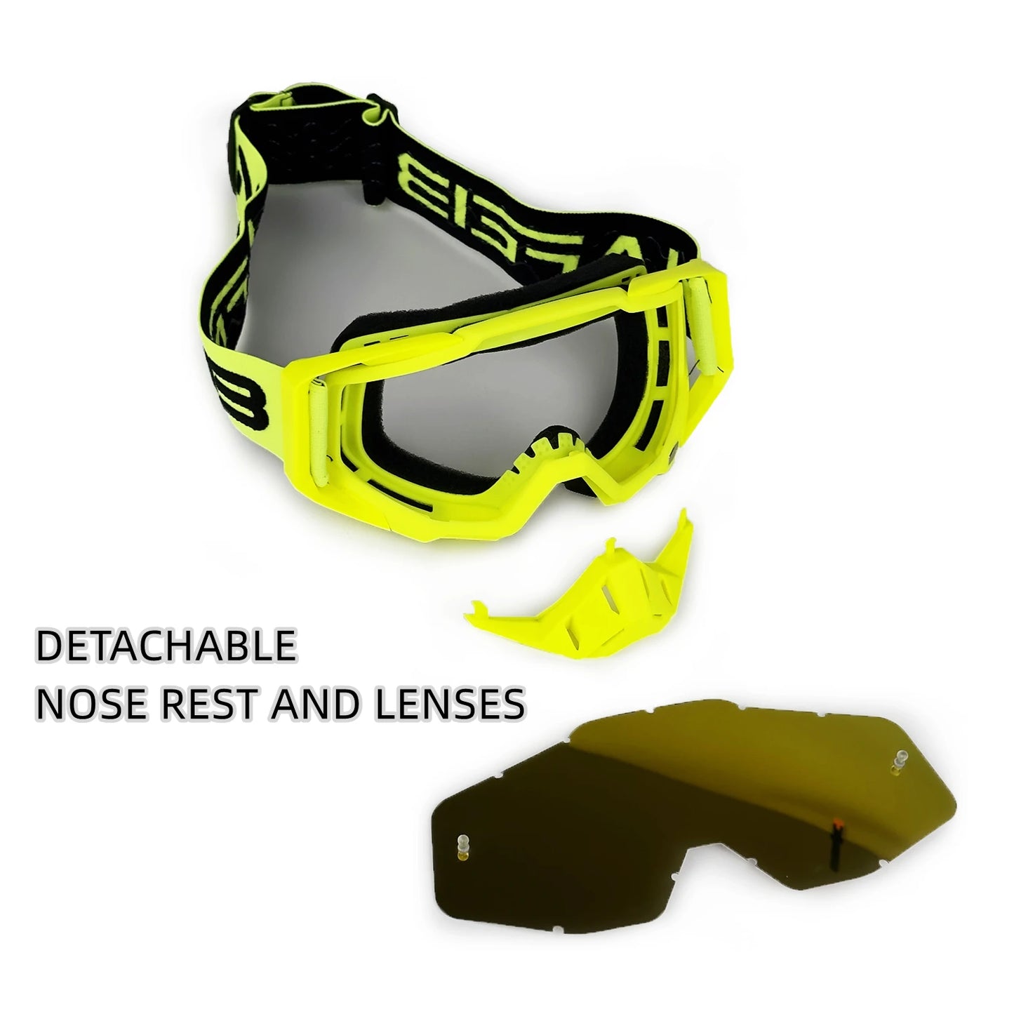 Mountain bike and motocross googles